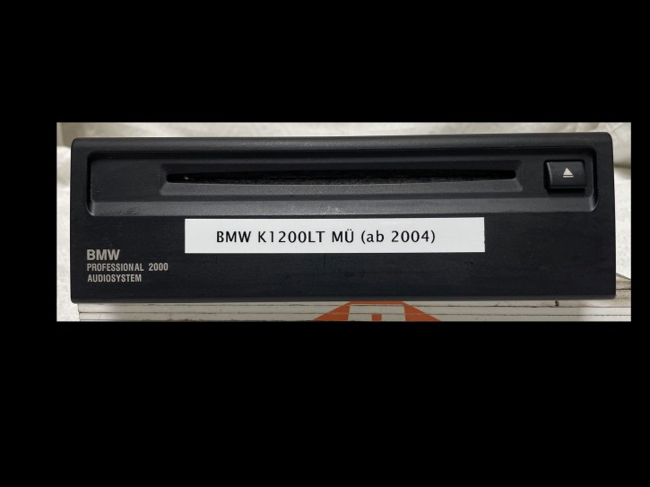 BMW-K1200LT-CD-Radio-MÜ BE657365010646 BMW Professional 2000 audio System #714