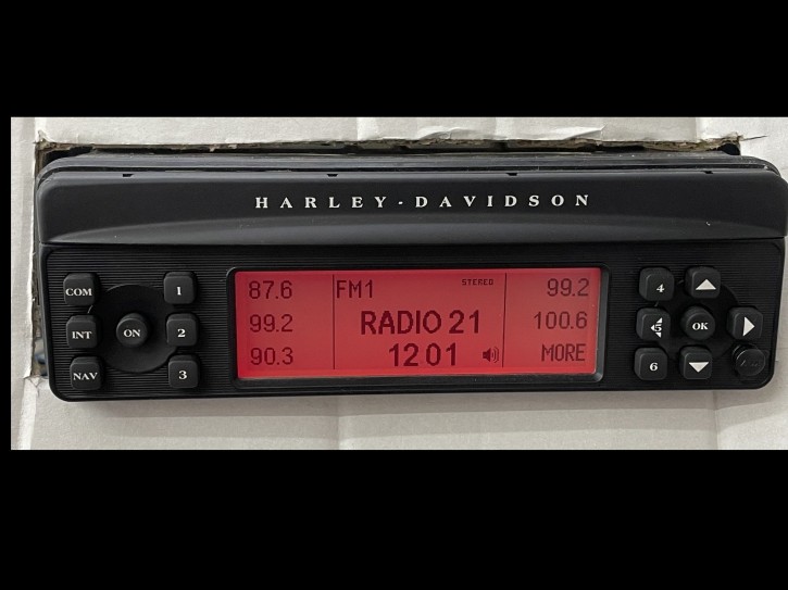 Harley Radio BE 7680 H-D P/N 7610-06 Harman / kardon Shop#716