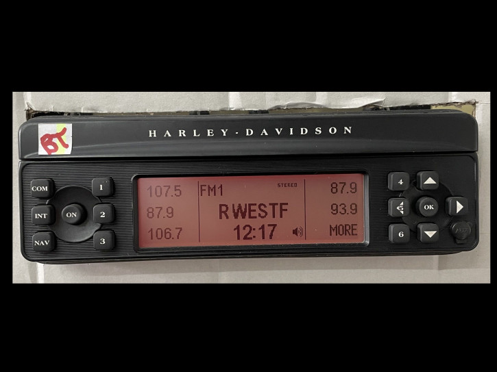 Harley Radio BE 7680 H-D P/N 7610-06 Harman / kardon Shop #725 Bluetooth