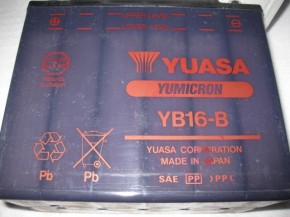 YUASA YB16-B Motorradbatterie