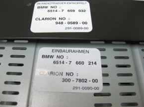Einbauschacht Clarion BMW Radio R1150/R850 RT