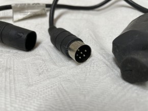 KT-AEF-0301-gebraucht #1153 Audio Entstörfilter für Garmin Zumo, 6p DIN Stecker - 6p DIN Kupplung
