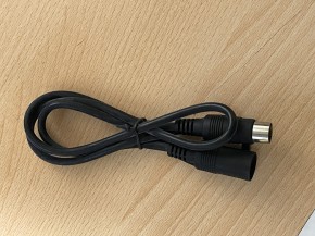 KT-VKL-0702 Verlegekabel Helmanschluss, 5p Stecker - 5p Kupplung, L=1m gebr.