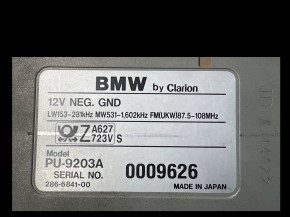 Clarion BMW Radio PU-9203 R1100RT #0009626